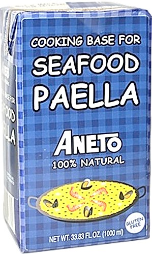 Aneto Seafood Paella Cooking Base. Imported from Spain